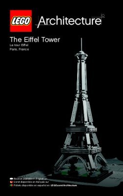 Notice / Instructions de Montage - LEGO - Architecture - 21019 - La tour Eiffel: Page 1