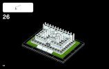 Notice / Instructions de Montage - LEGO - Architecture - 21022 - Lincoln Memorial: Page 54