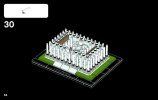 Notice / Instructions de Montage - LEGO - Architecture - 21022 - Lincoln Memorial: Page 58