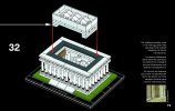 Notice / Instructions de Montage - LEGO - Architecture - 21022 - Lincoln Memorial: Page 73