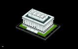 Notice / Instructions de Montage - LEGO - Architecture - 21022 - Lincoln Memorial: Page 74