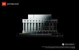 Notice / Instructions de Montage - LEGO - Architecture - 21022 - Lincoln Memorial: Page 84