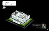 Notice / Instructions de Montage - LEGO - Architecture - 21022 - Lincoln Memorial: Page 41