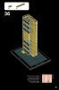 Notice / Instructions de Montage - LEGO - Architecture - 21023 - Le Flatiron Building: Page 39