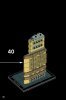 Notice / Instructions de Montage - LEGO - Architecture - 21023 - Le Flatiron Building: Page 48