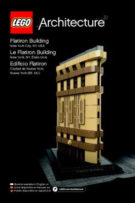 Notice / Instructions de Montage - LEGO - Architecture - 21023 - Le Flatiron Building: Page 1