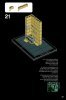 Notice / Instructions de Montage - LEGO - Architecture - 21023 - Le Flatiron Building: Page 47