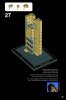 Notice / Instructions de Montage - LEGO - Architecture - 21023 - Le Flatiron Building: Page 55