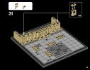 Notice / Instructions de Montage - LEGO - Architecture - 21024 - Le Louvre: Page 55