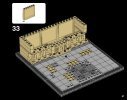 Notice / Instructions de Montage - LEGO - Architecture - 21024 - Le Louvre: Page 57