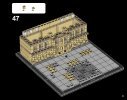 Notice / Instructions de Montage - LEGO - Architecture - 21024 - Le Louvre: Page 71