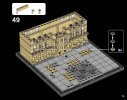 Notice / Instructions de Montage - LEGO - Architecture - 21024 - Le Louvre: Page 73