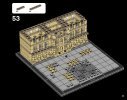 Notice / Instructions de Montage - LEGO - Architecture - 21024 - Le Louvre: Page 77