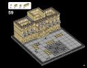 Notice / Instructions de Montage - LEGO - Architecture - 21024 - Le Louvre: Page 83