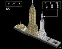 Notice / Instructions de Montage - LEGO - Architecture - 21028 - New York: Page 83