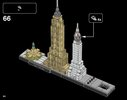 Notice / Instructions de Montage - LEGO - Architecture - 21028 - New York: Page 84