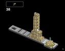 Notice / Instructions de Montage - LEGO - Architecture - 21028 - New York: Page 73