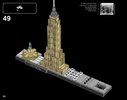 Notice / Instructions de Montage - LEGO - Architecture - 21028 - New York: Page 84