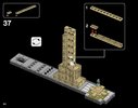 Notice / Instructions de Montage - LEGO - Architecture - 21028 - New York: Page 54