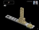 Notice / Instructions de Montage - LEGO - Architecture - 21028 - New York: Page 57