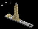 Notice / Instructions de Montage - LEGO - Architecture - 21028 - New York: Page 66