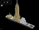 Notice / Instructions de Montage - LEGO - Architecture - 21028 - New York: Page 78