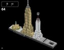 Notice / Instructions de Montage - LEGO - Architecture - 21028 - New York: Page 82