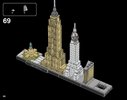 Notice / Instructions de Montage - LEGO - Architecture - 21028 - New York: Page 88