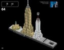 Notice / Instructions de Montage - LEGO - Architecture - 21028 - New York: Page 100