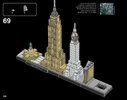 Notice / Instructions de Montage - LEGO - Architecture - 21028 - New York: Page 106