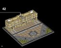 Notice / Instructions de Montage - LEGO - Architecture - 21029 - Le palais de Buckingham: Page 82