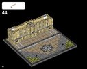 Notice / Instructions de Montage - LEGO - Architecture - 21029 - Le palais de Buckingham: Page 84