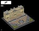 Notice / Instructions de Montage - LEGO - Architecture - 21029 - Le palais de Buckingham: Page 106