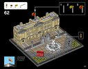 Notice / Instructions de Montage - LEGO - Architecture - 21029 - Le palais de Buckingham: Page 117