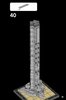 Notice / Instructions de Montage - LEGO - Architecture - 21031 - Burj Khalifa: Page 65