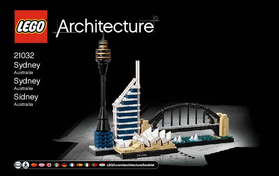 Notice / Instructions de Montage - LEGO - Architecture - 21032 - Sydney: Page 1