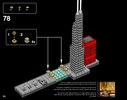 Notice / Instructions de Montage - LEGO - Architecture - 21033 - Chicago: Page 90