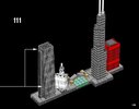 Notice / Instructions de Montage - LEGO - Architecture - 21033 - Chicago: Page 109