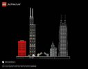 Notice / Instructions de Montage - LEGO - Architecture - 21033 - Chicago: Page 124