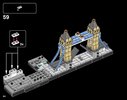 Notice / Instructions de Montage - LEGO - Architecture - 21034 - Londres: Page 84