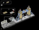 Notice / Instructions de Montage - LEGO - Architecture - 21034 - Londres: Page 86