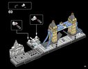 Notice / Instructions de Montage - LEGO - Architecture - 21034 - Londres: Page 95