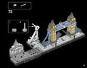 Notice / Instructions de Montage - LEGO - Architecture - 21034 - Londres: Page 99