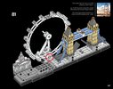 Notice / Instructions de Montage - LEGO - Architecture - 21034 - Londres: Page 107