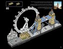 Notice / Instructions de Montage - LEGO - Architecture - 21034 - Londres: Page 111