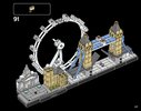 Notice / Instructions de Montage - LEGO - Architecture - 21034 - Londres: Page 117