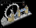 Notice / Instructions de Montage - LEGO - Architecture - 21034 - Londres: Page 124