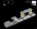 Notice / Instructions de Montage - LEGO - Architecture - 21034 - Londres: Page 55