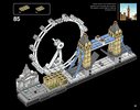 Notice / Instructions de Montage - LEGO - Architecture - 21034 - Londres: Page 91