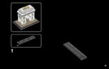 Notice / Instructions de Montage - LEGO - Architecture - 21036 - L'Arc de Triomphe: Page 15